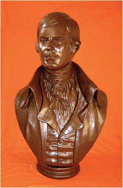 Sculpture of Robert Burns